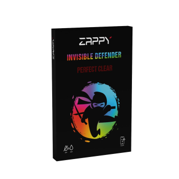 Folia ZAPPY 7" ID - PERFECT CLEAR - dry & wet 10 szt